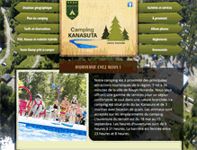 Tablet Screenshot of campingkanasuta.com